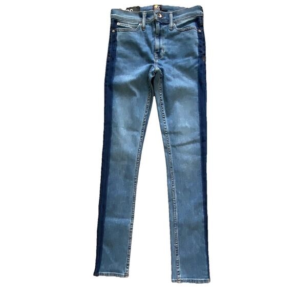URBAN OUTFITTERS BDG Skinny JEANS Stretch SIZE 29 Side Stripe NWT - Picture 1 of 7